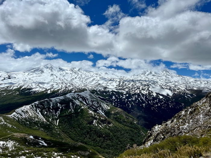 Valle Las Trancas Invierno